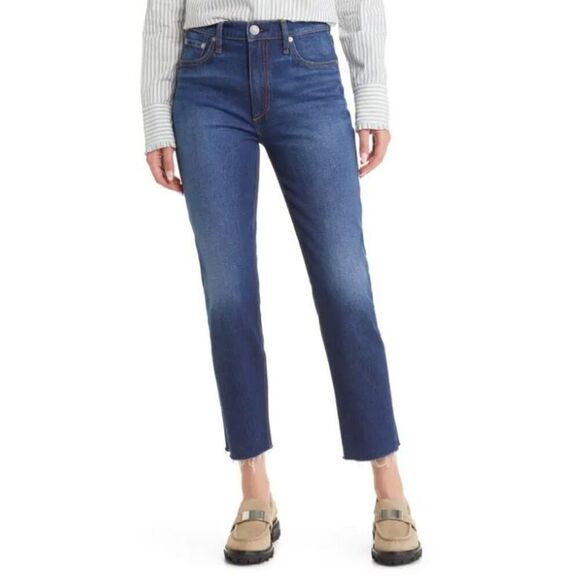 New Rag and Bone Wren High Rise Slim Straight Jeans in Ava size 23 - Picture 1 of 16
